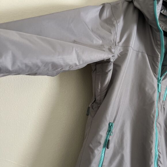 Surfanic Womens Sugar Comet Surftex Insulated Snow Ski Jacket, Gray/Teal- Large - Picture 6 of 12